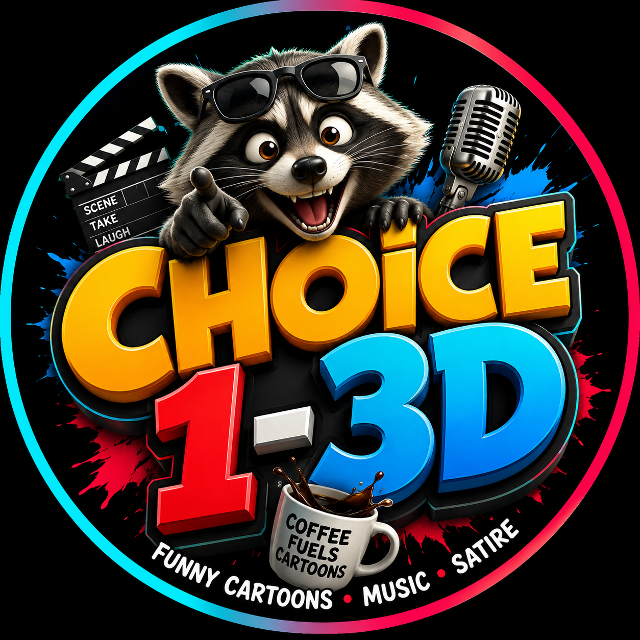 Choice1-3D Logo